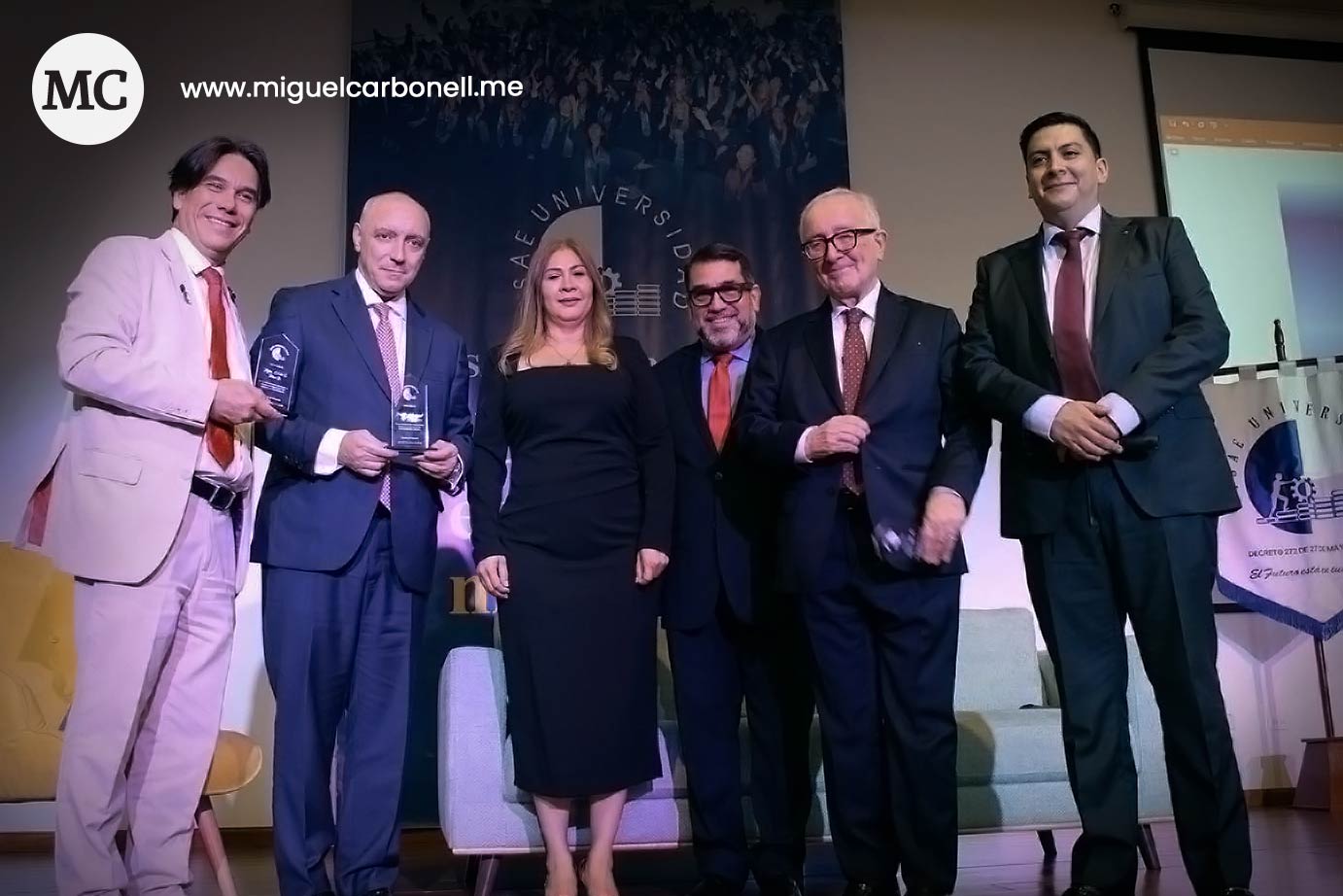 Discurso de Miguel Carbonell en la ceremonia de otorgamiento del ...